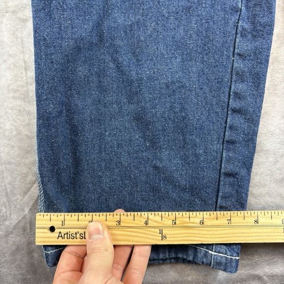 John Deere Denim Overalls Boys 10 Blue Vintage Farm Workwear Y2K - Picture 3 of 10